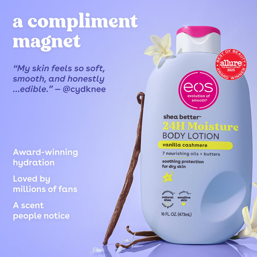 Shea Better 24H Moisture Body Lotion Vanilla Cashmere 🍁 All In One Marketplace Canada