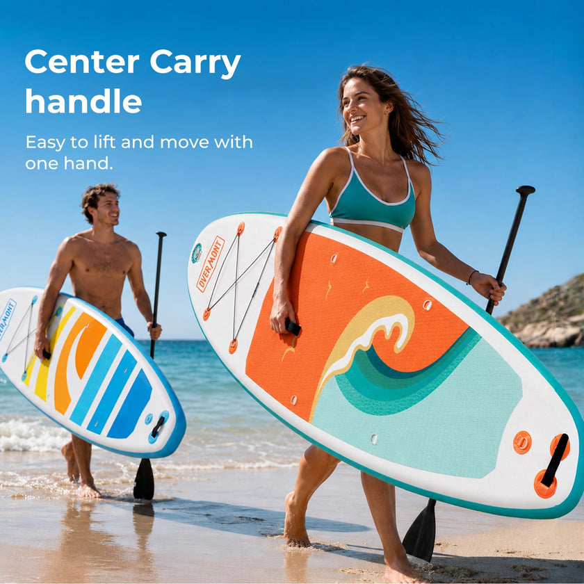 Overmont Inflatable Paddle Board 10'7