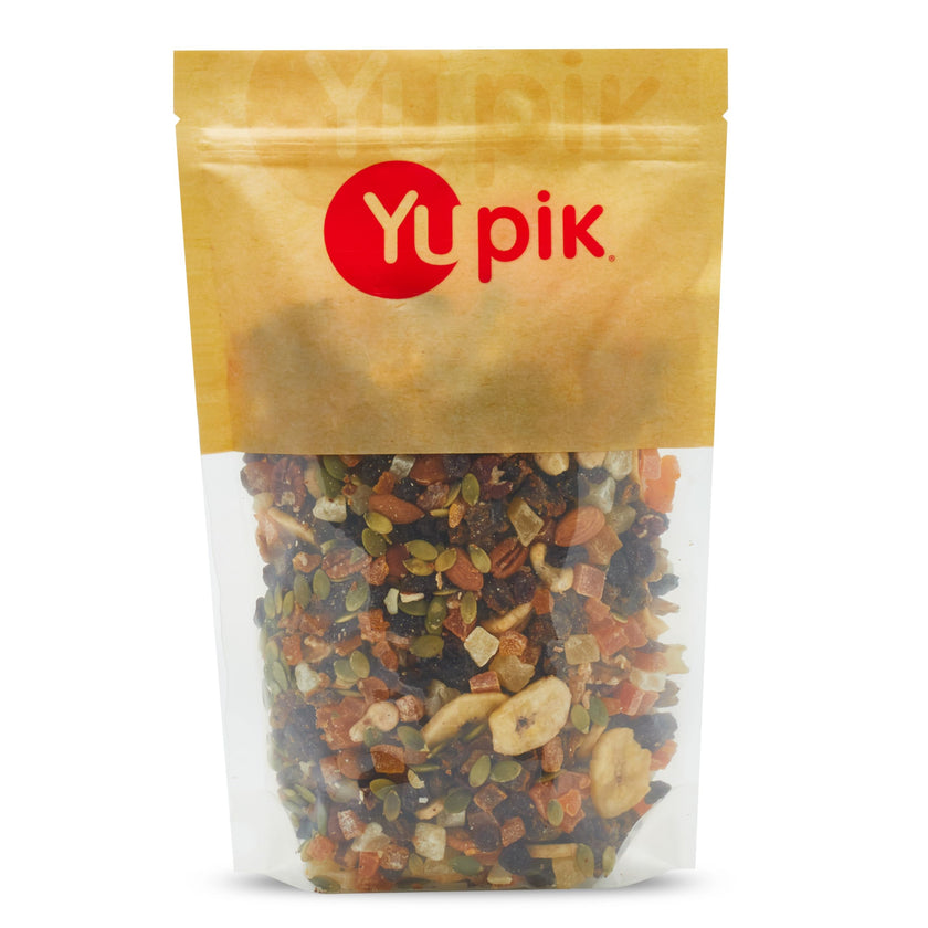 Yupik Olympic Mix, 1kg, A Blend of Dates, Pineapples, Apricots, Bananas, Papaya, Pumpkin Seeds, Almonds, Brazil nuts, Cashews, Walnuts, Pecans & Hazelnuts, Cholesterol Free, Vegan, Kosher 🍁 All In One Marketplace Canada