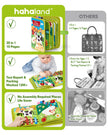 hahaland Busy Books for Toddlers 1-2 - Montessori Toddler Busy Board for 1 2 Year Old, 20 in 1 Quiet Book Educational Toddler Toys for 1 2 3 Year Old Boy Girls Gifts, Travel Toys for Toddlers 1-3 🍁 All In One Marketplace Canada