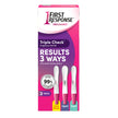 First Response Triple Check - Pregnancy Test Kit - Test 3 Ways- Over 99% Accurate - Analog (2 Count) - Digital (1 Count) - 3 Tests 🍁 All In One Marketplace Canada