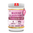 Herba Marine Collagen Powder for Women & Men with Hyaluronic Acid, Vitamin C, and Silica – 305g | Made in Canada | Wild Caught | Hydrolyzed Collagen Peptides | Antibiotics Free | Sustainably Sourced 🍁 All In One Marketplace Canada