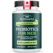 Probiotics for Men | Gut Health & Prostate Support | 50 Billion CFU with 15 Probiotic Strains | With Lycopene for Prostate Support | Men’s Gut Health Supplements | Non-GMO | Made in Canada | 60 Ct 🍁 All In One Marketplace Canada
