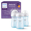 Philips Avent Natural Baby Bottles with Natural Response Nipples (Medium Flow, Flow 3), 9oz, Blue, 3-pack, SCY903/23 🍁 All In One Marketplace Canada