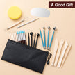Amrules Clay Tools Kit, 27 PCS Pottery Tools, Practical Polymer Clay Sculpting Tools Kit, Air Dry Clay Tools Set for Adults, Pottery Craft, Dotting, Carving, Drawing, Molding, Modeling, Shaping 🍁 All In One Marketplace Canada