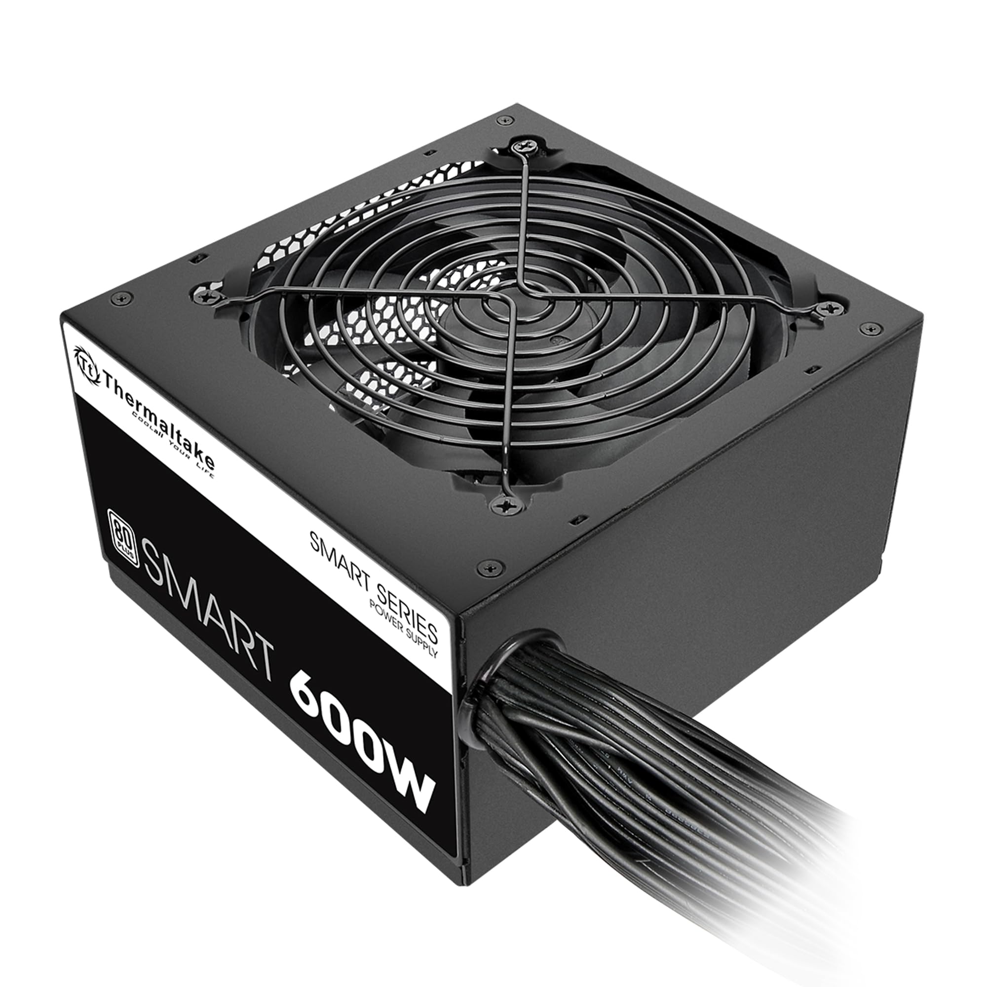 Thermaltake Smart 600W ATX 12V V2.3/EPS 12V 80 Plus Certified Active PFC Power Supply PS-SPD-0600NPCWUS-W 🍁 All In One Marketplace Canada