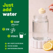 Organika Canadian-Made Electrolytes Powder with Vitamin C & Prebiotic Fibre - Sugar-Free Hydration Drink Mix - Classic Lemonade - 210 g - 60 servings 🍁 All In One Marketplace Canada