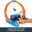 Hot Wheels Toy Car Track Set, Super Police Station Playset with 1:64 Scale Die-Cast Vehicle, Adjustable Loop for Multiple Ways to Race & Stunt 🍁 All In One Marketplace Canada