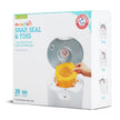 Munchkin Arm & Hammer Diaper Pail Snap, Seal and Toss Refill Bags, 20 Bags, Holds 600 Diapers 🍁 All In One Marketplace Canada
