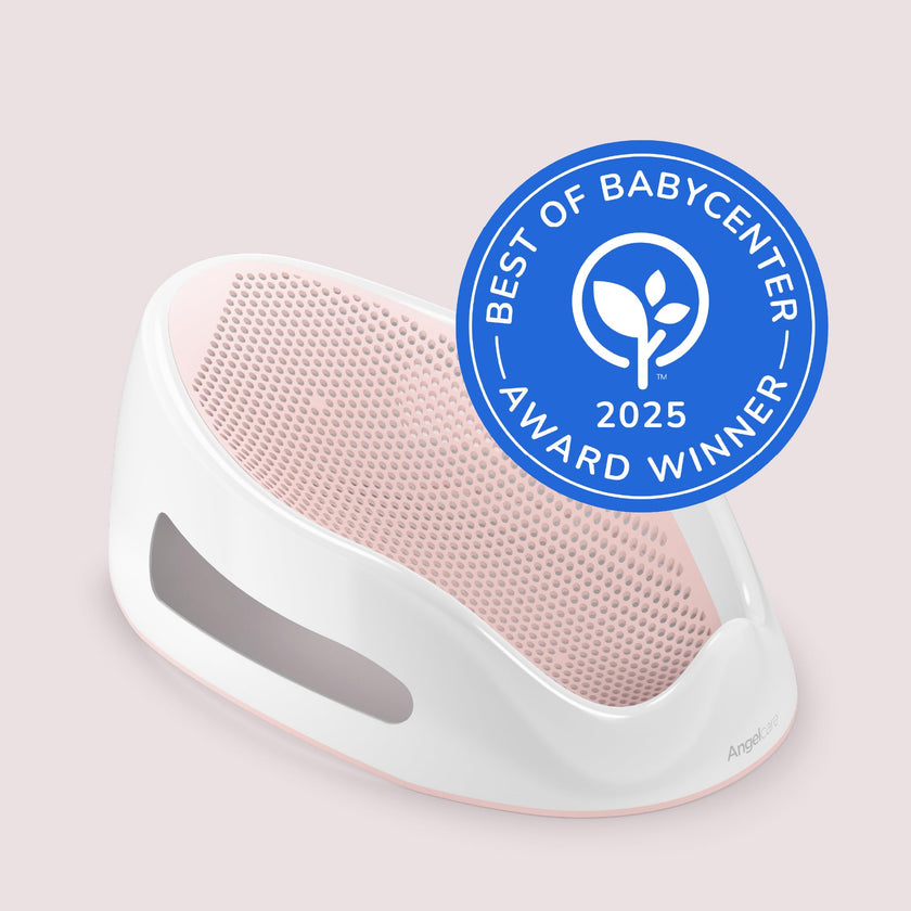 Angelcare Baby Bath Support, Pink, Birth to 6 Months, Made in Canada 🍁 All In One Marketplace Canada