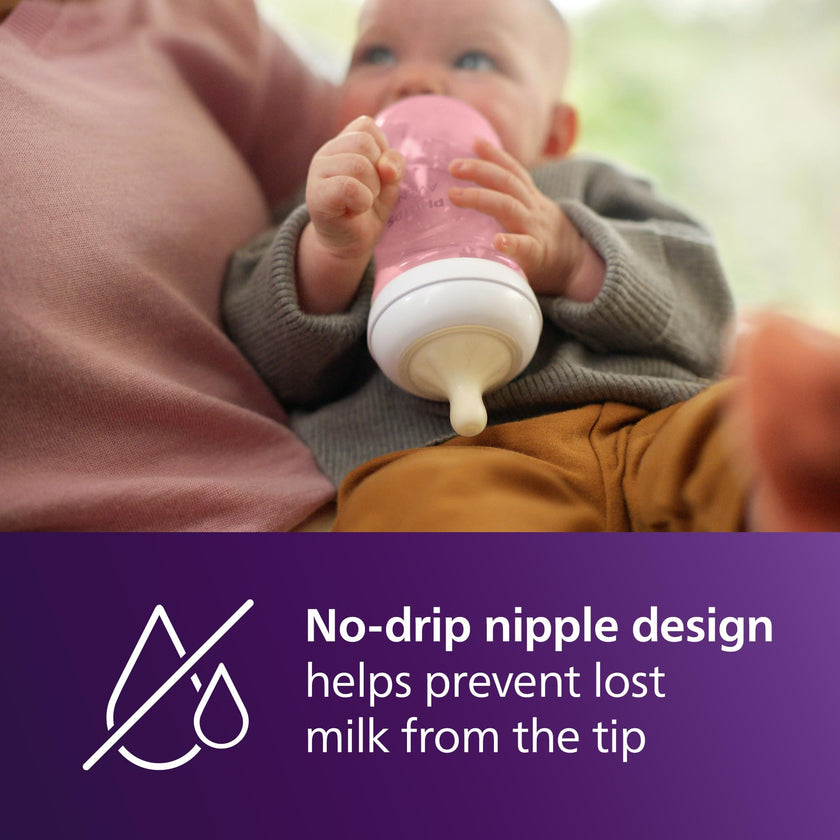 Philips Avent Natural Baby Bottles, Medium Flow, 9 oz, BPA-Free, 3-Pack 🍁 All In One Marketplace Canada