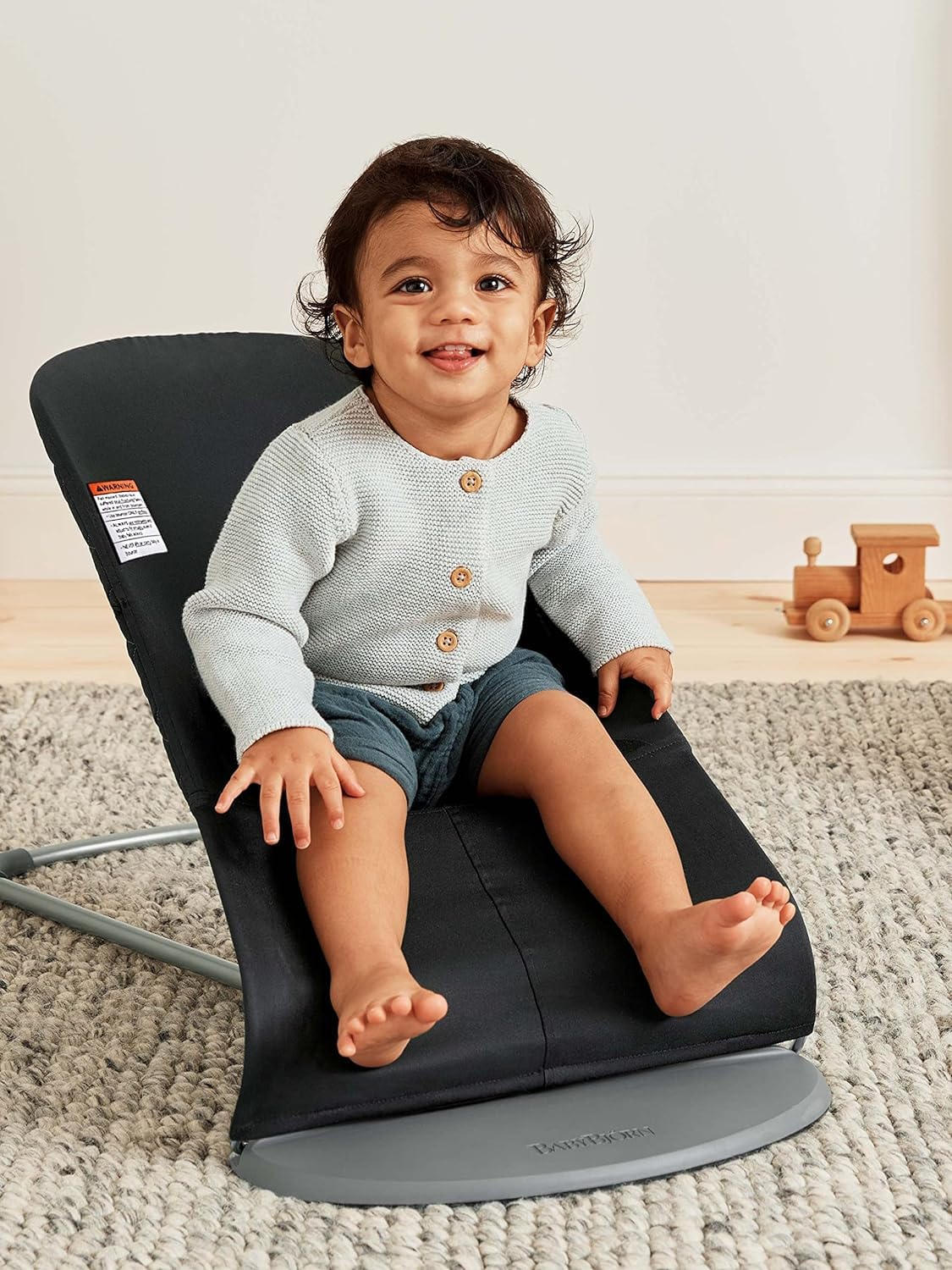 BabyBjörn Bouncer Bliss, Woven, C-quilt Black 🍁 All In One Marketplace Canada