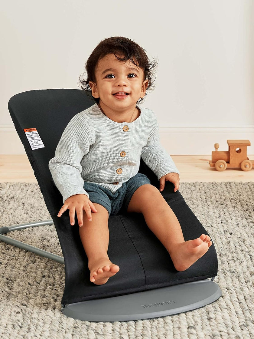 BabyBjörn Bouncer Bliss, Woven, C-quilt Black 🍁 All In One Marketplace Canada
