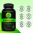Nutratology® Organic Moringa Leaf Capsules | 1200MG Per Serving | Canadian-Made | Provides Powerful Antioxidants - Protects Against Cell Damage, Supports Liver Detox & Gut Health - 120 Caps 🍁 All In One Marketplace Canada