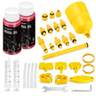 CHUMXINY Brake Bleed Kit for Shimano, TEKTRO Hydraulic Disc Brakes, Including High Performance Mineral Brake Fluid (120ml). 🍁 All In One Marketplace Canada