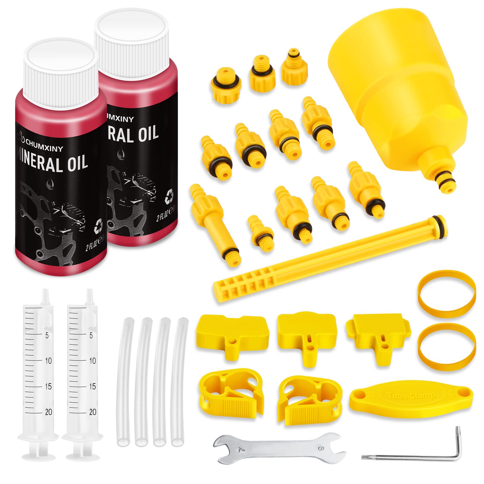 CHUMXINY Brake Bleed Kit for Shimano, TEKTRO Hydraulic Disc Brakes, Including High Performance Mineral Brake Fluid (120ml). 🍁 All In One Marketplace Canada