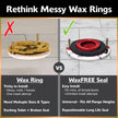 Korky 6000BP Toilet Wax Free 3