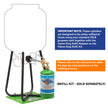 Flame King Refillable 1LB Empty Propane Cylinder Tank - Reusable - Safe and Legal Refill Option - DOT Compliant-16.4 oz (2-Pack), Green (YSN164-2) 🍁 All In One Marketplace Canada