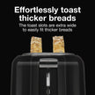Proctor Silex 2-Slice Extra-Wide Slot Toaster with Cool Wall, Shade Selector, Toast Boost, Auto Shut-Off and Cancel Button, Black, 22215G 🍁 All In One Marketplace Canada