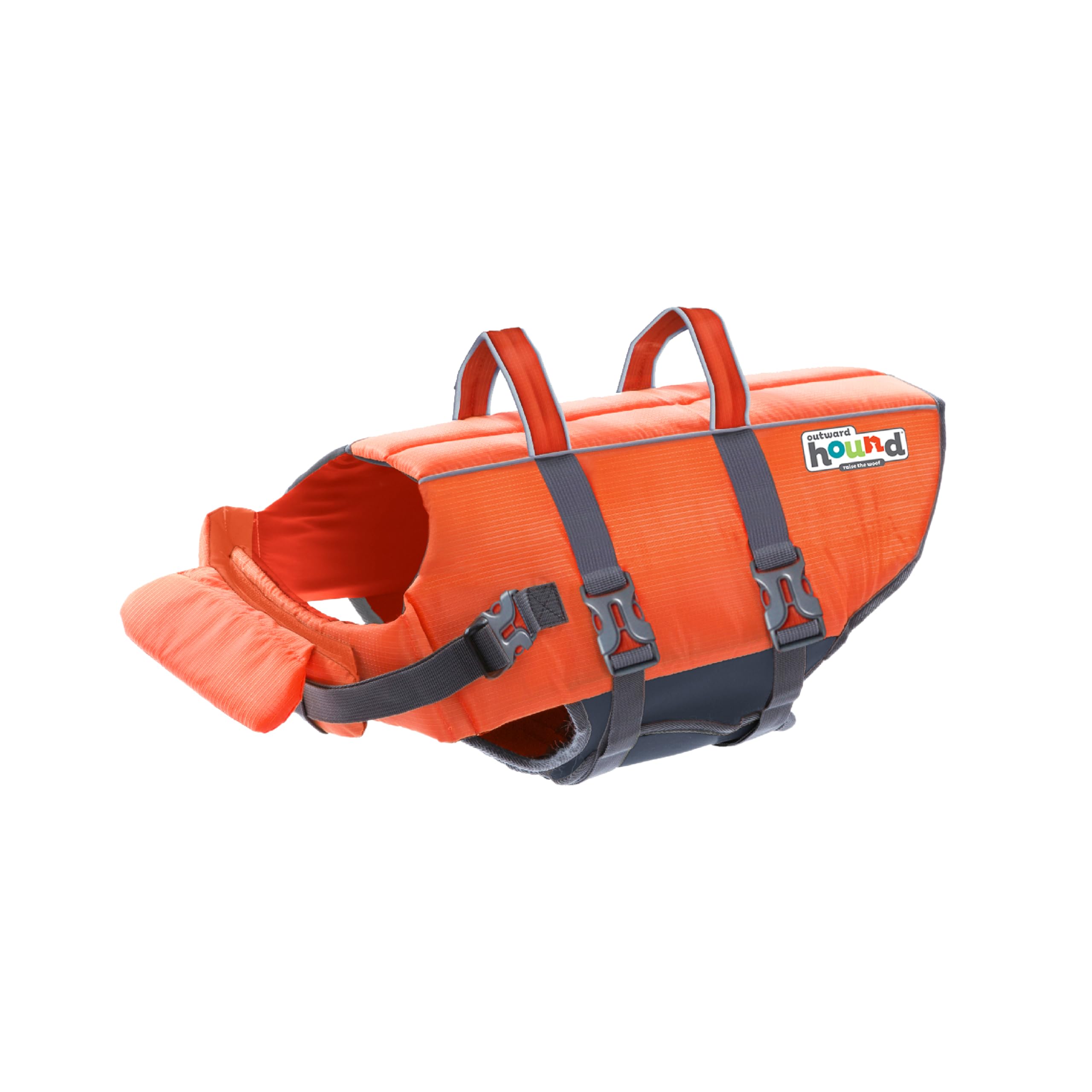 Outward Hound Granby Splash Dog Life Jacket with Handle, Reflective Floating Vest for Swimming & Boating, Maximum Buoyancy, All Skill Levels, Extra-Large Dogs (33–44