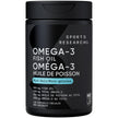 Sports Research® Fish Oil Mini-Softgels - Easy to Swallow Omega-3 Fatty Acids from Wild Caught Alaska Pollock Supporting Brain & Heart Health - 625mg, 120 Capsules 🍁 All In One Marketplace Canada