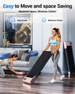 Superun Walking Pad,6% Manual Incline Walking Pad Treadmill,Under Desk Treadmill for Home Office, with App & Remote,2.5HP Quiet,LED Display,300 lbs Capacity 🍁 All In One Marketplace Canada