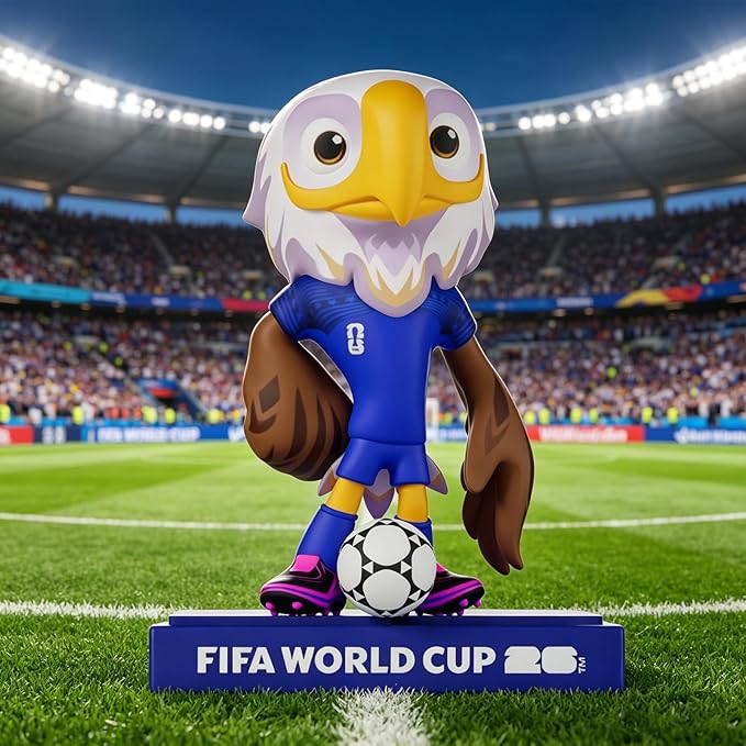 FIFA World Cup Official Licensed 2026 Mascot 3D Figure Set (9cm)