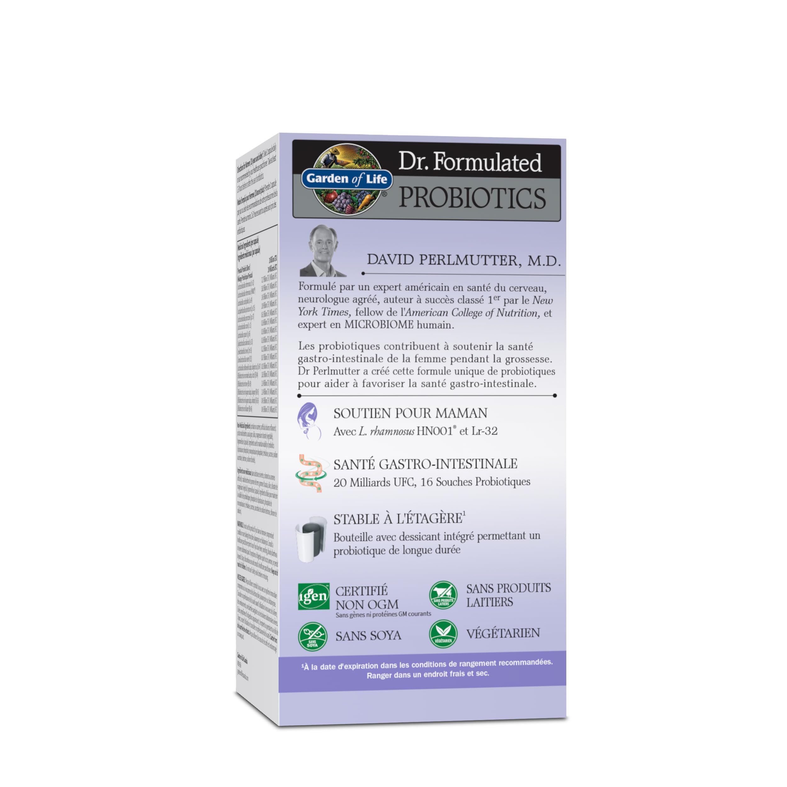 Garden of Life Dr. Formulated Probiotics Once Daily Prenatal Shelf Stable, 30 Count 🍁 All In One Marketplace Canada