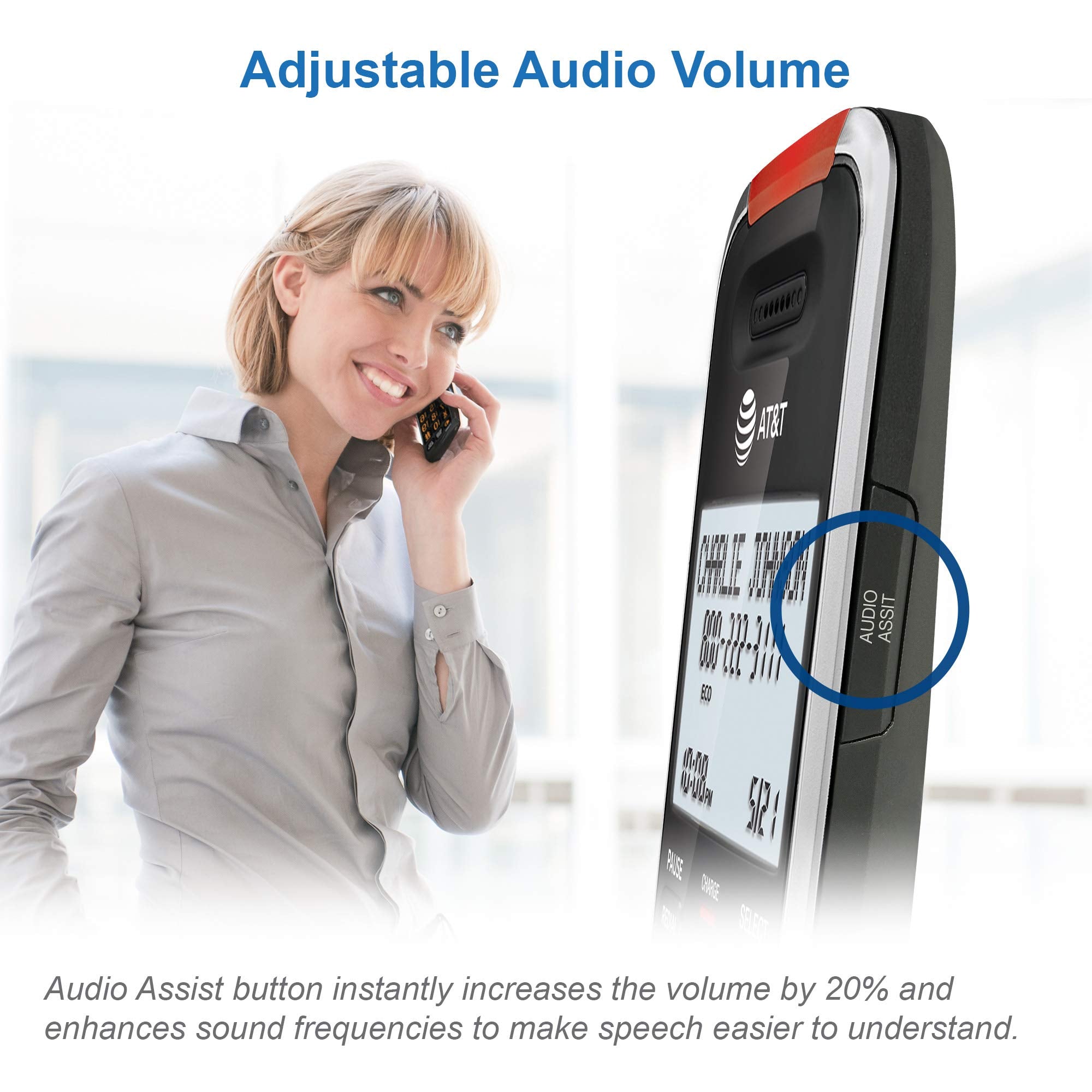 AT&T BL102-4S 4-Handset Cordless Phone with Answering System, 2