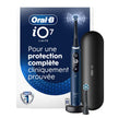 Oral-B iO Electric Toothbrush, Deep Clean + Protect, Rechargeable, Sapphire Blue with Visible Pressure Sensor, 5 Cleaning Settings, 2 Min Timer, a iO Series 7 Toothbrush, 2 Replacement Brush Heads, and Charging Travel Case 🍁 All In One Marketplace Canada