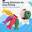 hahaland Montessori Toys for 1 Year Old - Toddler Toys for 1 2 Year Old Boys Girls Toy, Montessori Educational Baby Toy 6-12-18 Months, 10 in 1 Fishing Game with Baby Stacking Cups 🍁 All In One Marketplace Canada