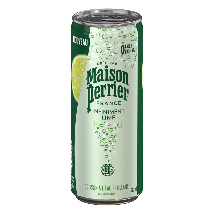 Maison Perrier Forever Lime, Sparkling Water Beverage, 24 x 330ml 🍁 All In One Marketplace Canada