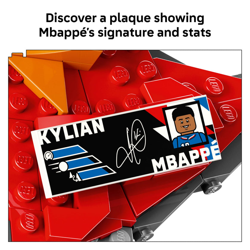 LEGO Editions Kylian Mbappé – Soccer Highlights - Building Set for Boys & Girls, Ages 10+ - Collectible Soccer Gift with Plaque - Kids Bedroom or Shelf Decor - 43013 🍁 All In One Marketplace Canada