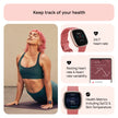 Google Fitbit Versa 4 Fitness Smartwatch with Daily Readiness, Gps, 24/7 Heart Rate, 40+ Exercise Modes, Sleep Tracking and More, Pink Sand/copper Rose, One Size (S and L Bands Included) 🍁 All In One Marketplace Canada