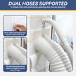 LOVIGA Universal Sliding Door Seal for Portable Air Conditioner and Dryer, 100% Sealing AC Door Vent Kit for Max 15cm Diameter Exhaust Hose, 25X192~232 Length Adjustable for Moblie A/C 🍁 All In One Marketplace Canada