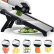 Blamovo Mandoline Slicer for Kitchen, Vegetable Mandolin Slicer with Adjustable Thickness by One-Knob Control, Veggie Fruit Potato Slicer Julienne, with Safety Gloves 🍁 All In One Marketplace Canada