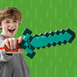 Nerf Minecraft Sword Dart Blaster, Pull Back Priming, Foam Edge, 8 Nerf N1 Darts, Ages 8+ 🍁 All In One Marketplace Canada