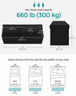 SONGMICS 110 cm Folding Storage Ottoman Bench, Padded Seat 🍁 All In One Marketplace Canada