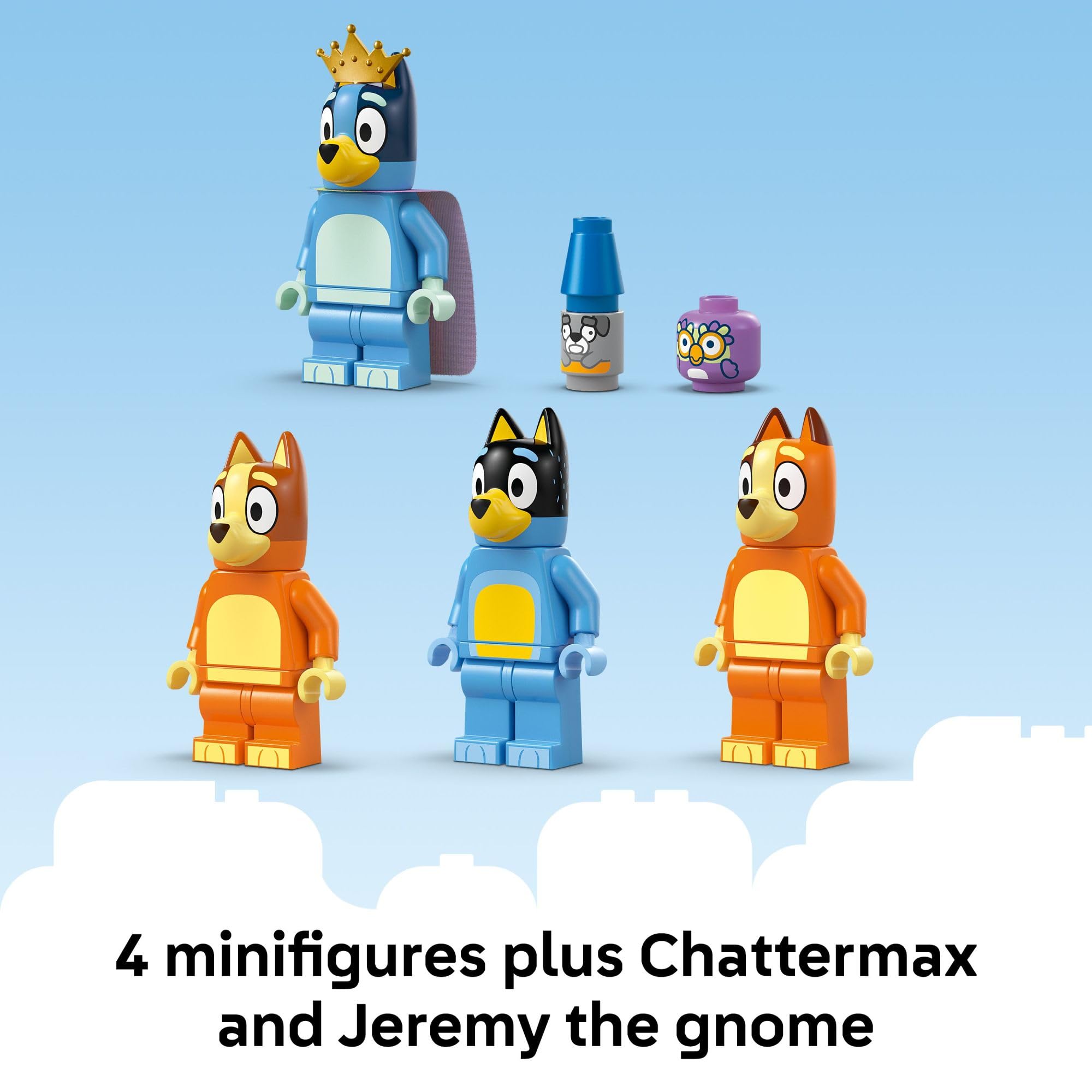 LEGO Bluey: Bluey’s Family House - Toddler Toy for 4 Year Old Boys and Girls - House Playset Includes Bluey and 5 Popular Characters - Great Birthday Gift Idea for Preschoolers - 11203 🍁 All In One Marketplace Canada