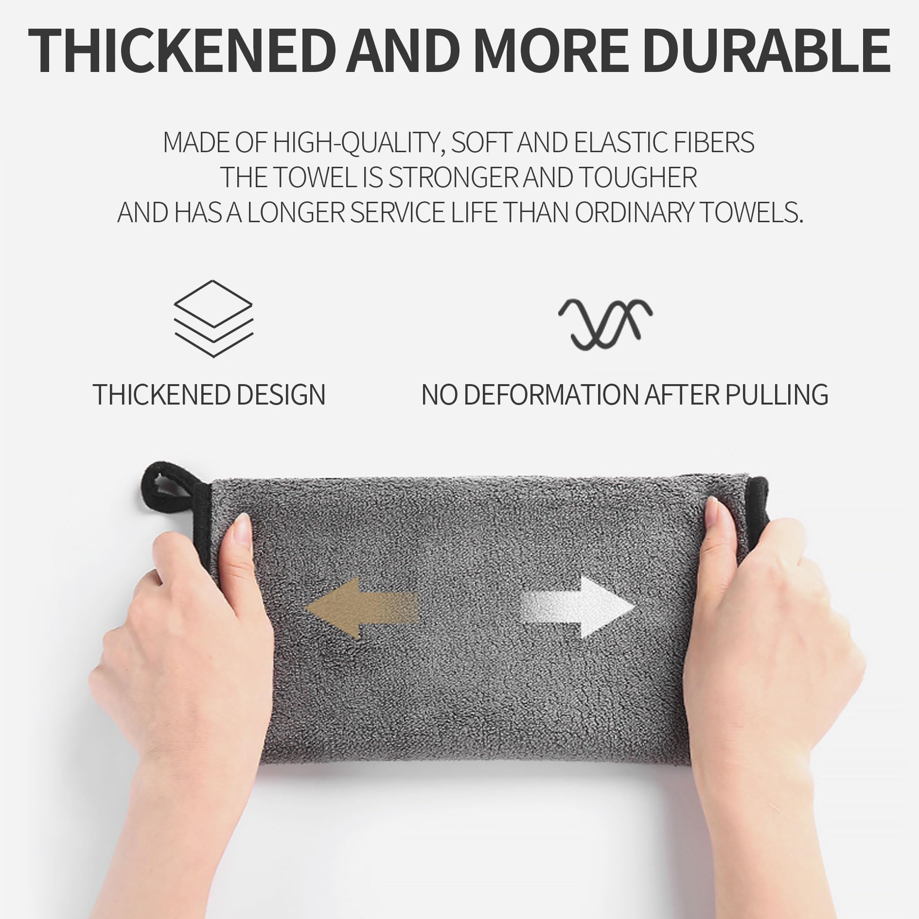 Shiny Wipes Towel for Shower, Shiny Wipes Cloth, Shower Cleaning Cloths for Car Detailing, Kitchen, Window Cleaning Cloth (3, 40 * 40cm) 🍁 All In One Marketplace Canada