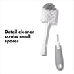 OXO Tot Bottle Brush with Nipple Cleaner and Stand – Gray, 2-Pack 🍁 All In One Marketplace Canada