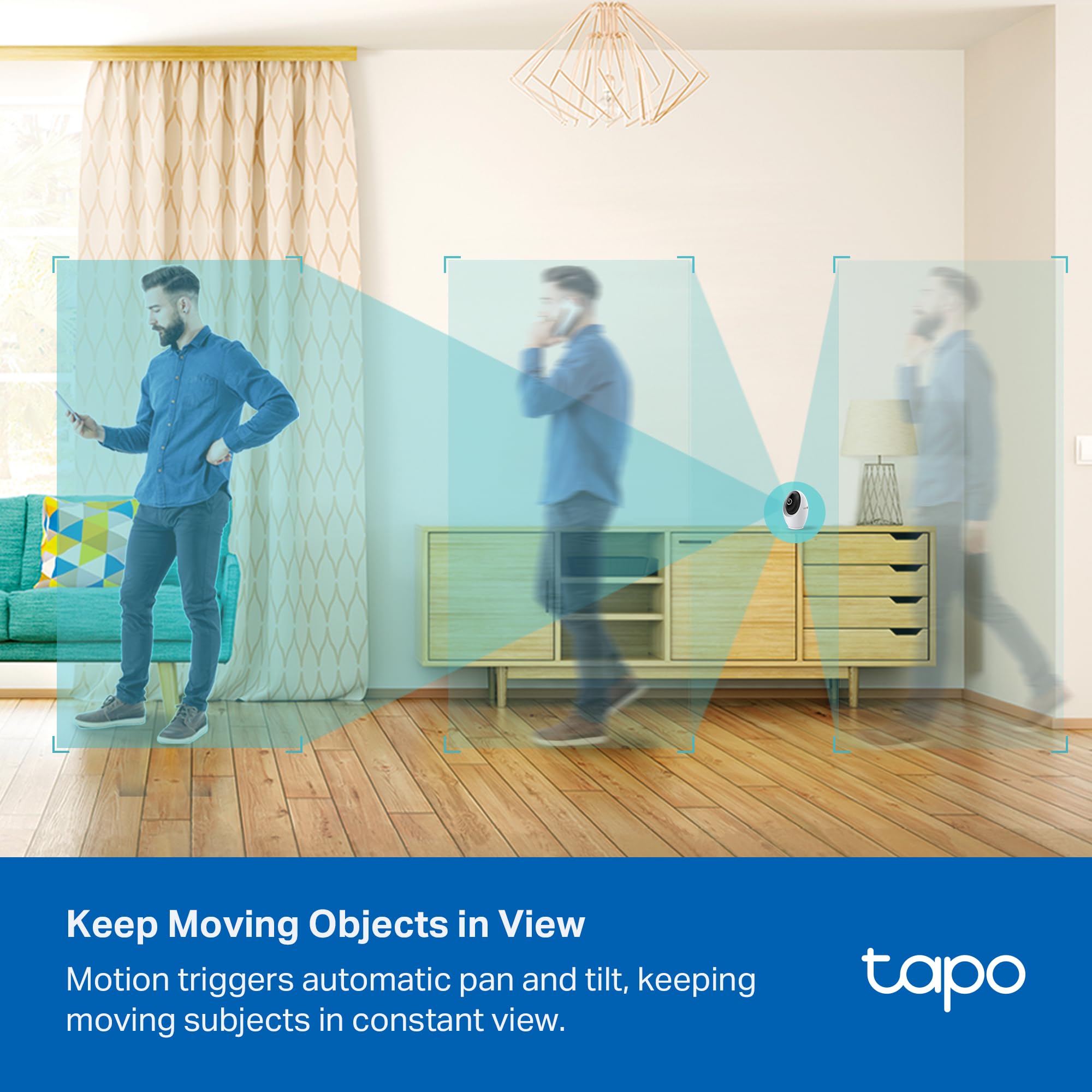 Tapo 4K 8MP Pan/Tilt Indoor Security Camera for Baby Monitor, No Monthly Fee, Pet Camera w/Motion Detect and Track, SD/Cloud Storage, Works w/Alexa, Google, and Samsung (Tapo C260) 🍁 All In One Marketplace Canada