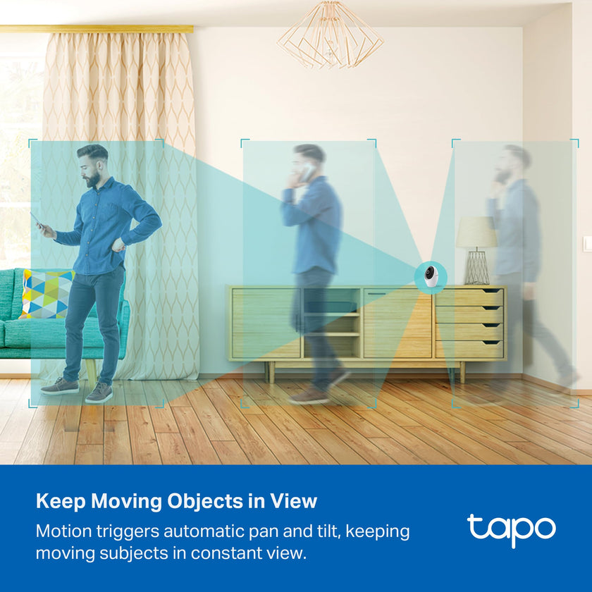 Tapo 4K 8MP Pan/Tilt Indoor Security Camera for Baby Monitor, No Monthly Fee, Pet Camera w/Motion Detect and Track, SD/Cloud Storage, Works w/Alexa, Google, and Samsung (Tapo C260) 🍁 All In One Marketplace Canada