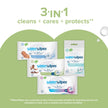 WaterWipes Sensitive+ Baby & Toddler Wipes, 3-In-1 Cleans, Cares, Protects, 99.9% Water, Textured Clean, Unscented & Hypoallergenic, 720 Count (12 Packs) 🍁 All In One Marketplace Canada