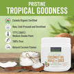 Viva Naturals Organic Virgin Coconut Oil, 32 fl oz (946 mL) – Coconut Oil for Hair, Skin, Cooking & Baking – Cold-Pressed, Unrefined & Non-GMO – Keto & Paleo Certified – BPA-Free Jar 🍁 All In One Marketplace Canada