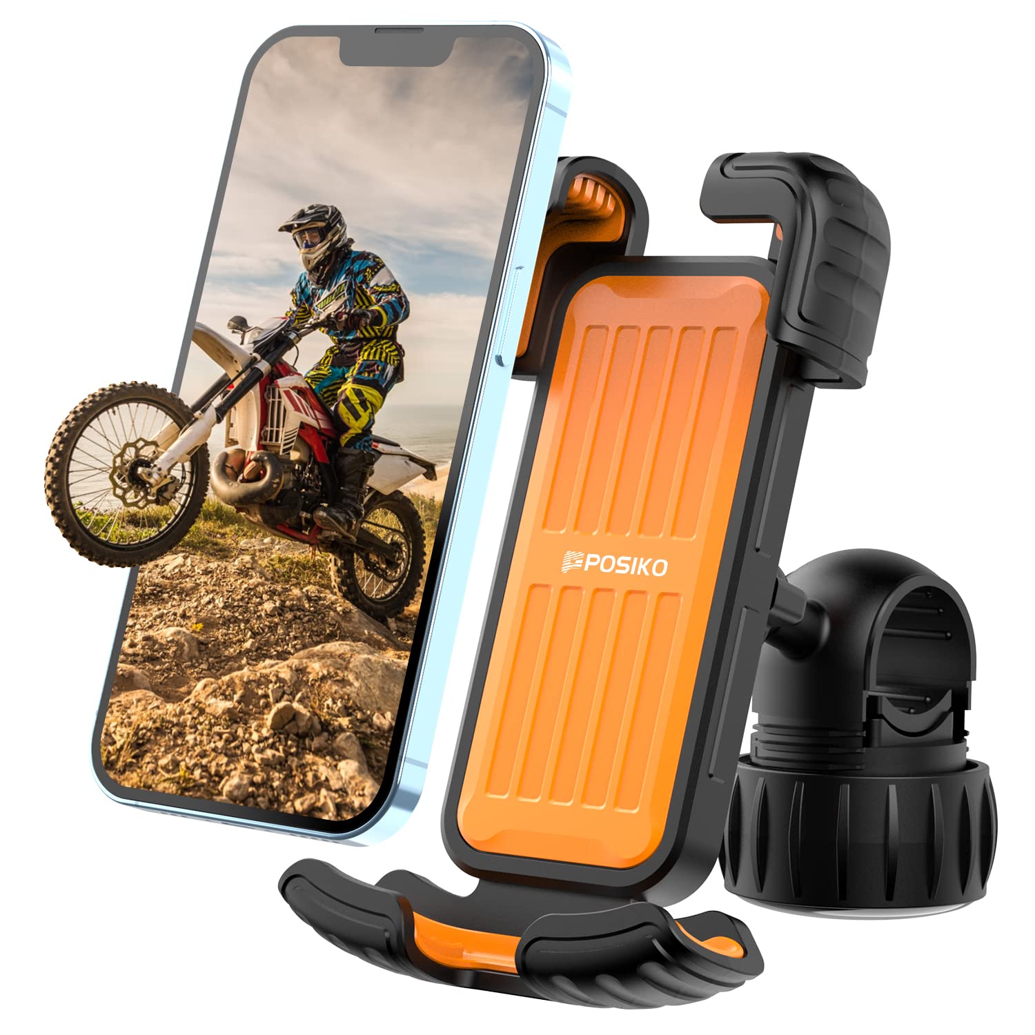 Motorcycle/Bicycle Phone Mount for 4.7-6.8