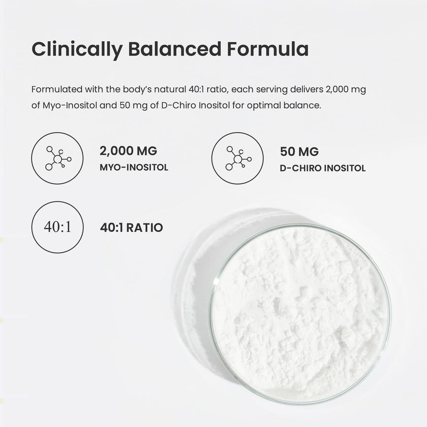 Inositol Supplement for Women | 180 Count | Myo & D-Chiro Inositol 2000 mg + 50 mg, Ideal 40:1 Ratio | Hormone Balance Support | PCOS & PMOS Supplement for Women | Menstrual Cycle & Ovarian Health Support 🍁 All In One Marketplace Canada