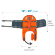 Outward Hound Granby Splash Dog Life Jacket with Handle, Reflective Floating Vest for Swimming & Boating, Maximum Buoyancy, All Skill Levels, Small Dogs & Puppies (16–20