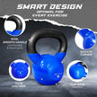 Yes4All Vinyl Coated Kettlebell Weights – Great for Full Body Workout and Strength Training – Vinyl Kettlebell 25 lbs 🍁 All In One Marketplace Canada