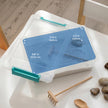 IRIS USA Storage Bins with Lids |Made in USA| 2 Qt - (6-Pack) - Clear 🍁 All In One Marketplace Canada